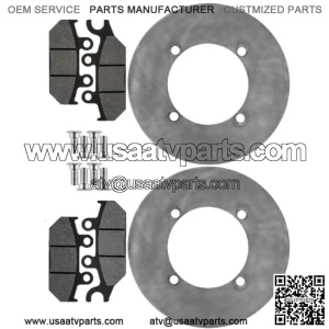 For Honda Pioneer 700-4 SXS700M 2014-2026 4 Seater Front Brake Disc Rotors