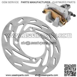 For Yamaha Raptor 700 700R YFM700R 2006-12 Front Left Right Brake Caliper With Disc