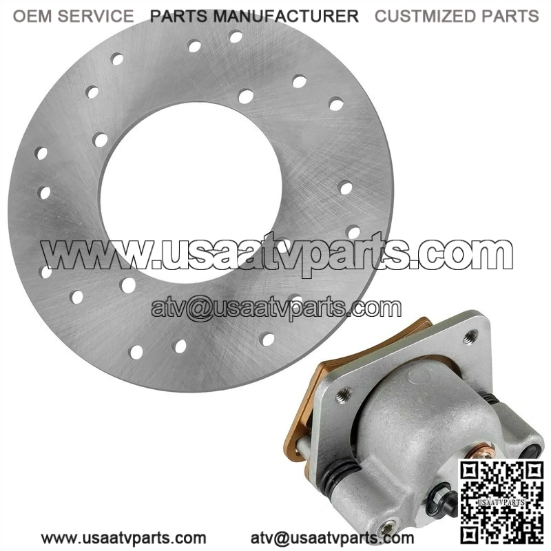 For Polaris Ranger 500 2x4 2006 2007 Rear Left Brake Caliper With Disc With Pads - Image 3
