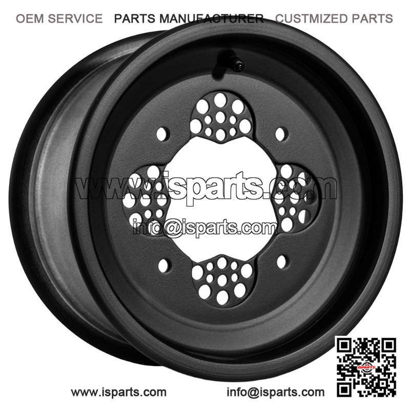 Matte Black Wheel for ATV UTV Quad Bike (10x5, 4B+1N, 4x156 IR)