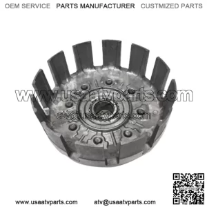 Outer Clutch Basket & Gear for 2009-2010 Yamaha YFZ450R YFZ 450R 450X ATV
