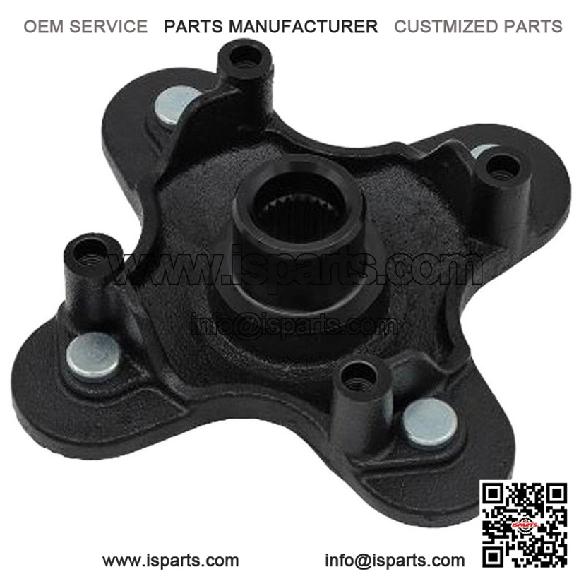 Front and Rear Wheel Hub Set for Polaris RZR 900 and General (2018-2019) UTV