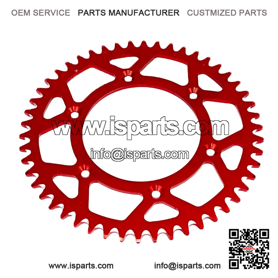 Red Alloy Rear ATV UTV Sprocket (38 Tooth) for Honda TRX250, 300, 400, 450