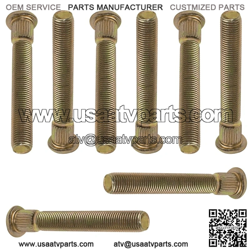 Polaris RZR S 800 EFI 2009-2014 8-Studs Front Wheel Hub Studs