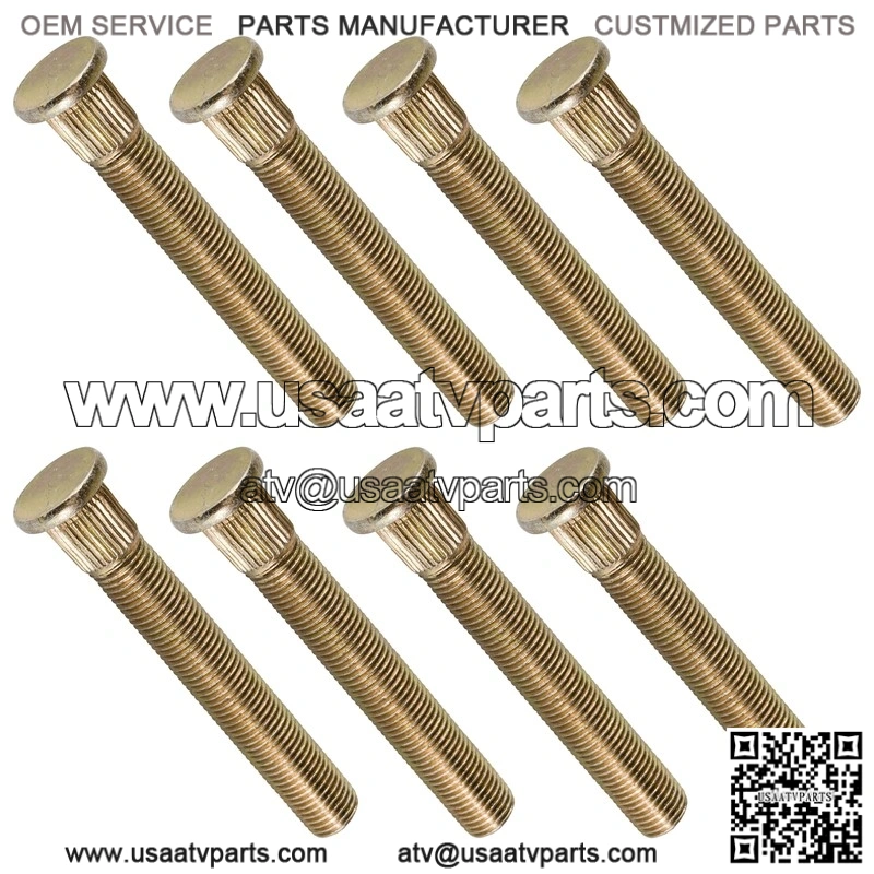 Polaris RZR S 800 EFI 2009-2014 8-Studs Front Wheel Hub Studs - Image 3