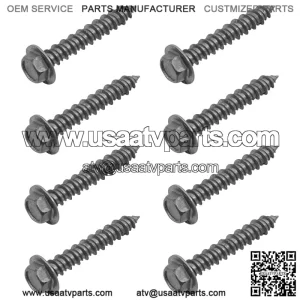 Polaris Clutch Cover Mounting Screw M6x35 Qty 8 7519330 Screw Bolts