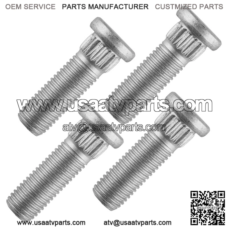 Can-AM 250300055 211300020 250300020 250300034 4 Front Rear Wheel Stud - Image 4