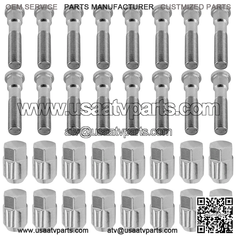 Polaris RZR XP 1000 / RZR XP 4 1000 2014-2021 Front/Rear Wheel Lug Nuts & Bolts - Image 4