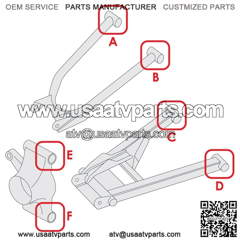 Polaris Ranger 500 2009-2013 / 800 2010-2017 / 900 2011-2014 / 7518562 Rear Knuckle Bolt - Image 2