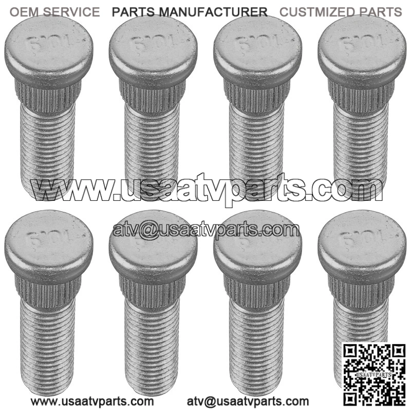 Polaris 7519753 , 7519128 8 Front or Rear Hub Stud - Image 3