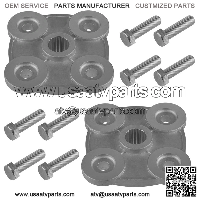 Polaris Scrambler 500 1997-1998 2005-2012 2x Rear L/R Wheel Hub w/ Hardware - Image 4