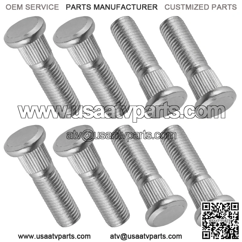 Honda Rancher 420 TRX420TE1 TRX420TM1 2014-25 QTY 8 Front Wheel Hub Stud Bolt - Image 3