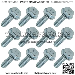 Polaris RZR Ranger Sportsman Hawkeye M6 X 1.0 / Qty 12 7518529 Bolt Screw
