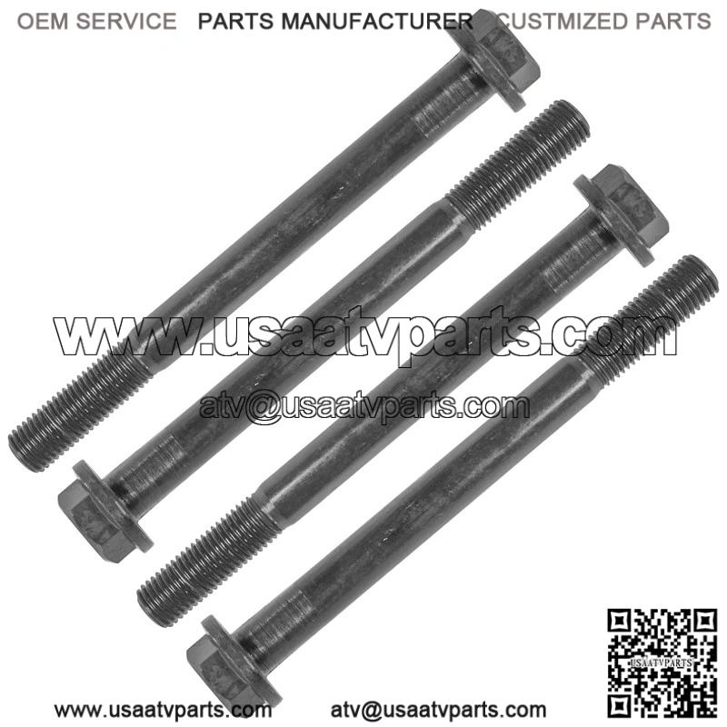 Polaris 7518566 7519365 M10-1.25 x 122 mm Hex Flange Bolts Screw - Image 4