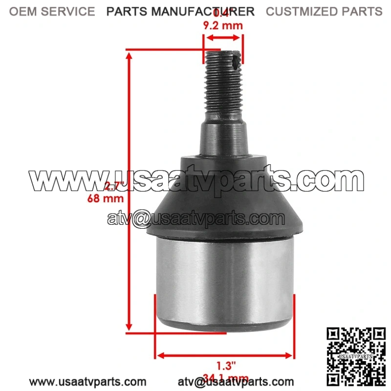 Polaris Ranger 500 2x4 2005-2009 / Ranger TM 650 2004-2006 Ball Joint - Image 2