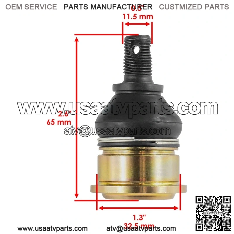 Yamaha Grizzly 700 Outdoorsman Edition 2007 Upper Ball Joint - Image 2