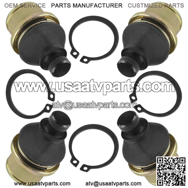 Arctic Cat 400 2X4 4X4 98-2010 / 0405-483 4 Ball Joints Upper and Lower Set