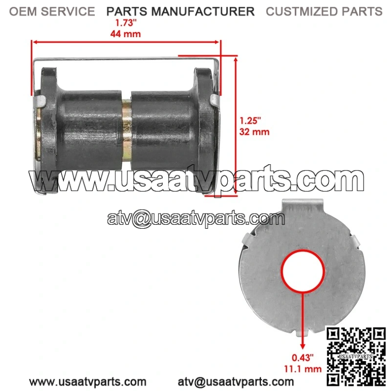 Can-Am Commander Max 1000 2014-2017 Front A-Arm Bushing Ball Joint Kit - Image 3