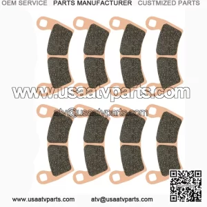 Sintered Front & Rear Brake Pads for 2014-2017 Polaris RZR XP 1000 | Replacement Brake Set