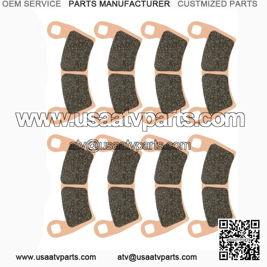 Sintered Front & Rear Brake Pads for 2014-2017 Polaris RZR XP 1000 | Replacement Brake Set