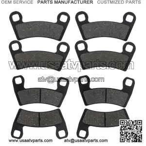 Brake Pads Set for Polaris RZR 900 S & 900 (60 INCH) 2015-2019 | Front and Rear Razor Replacement