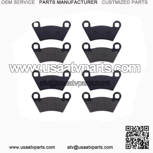 Front & Rear Brake Pads for POLARIS SIDE X SIDE 700 Ranger 4x4 EFI/LE (2007) | OEM Quality