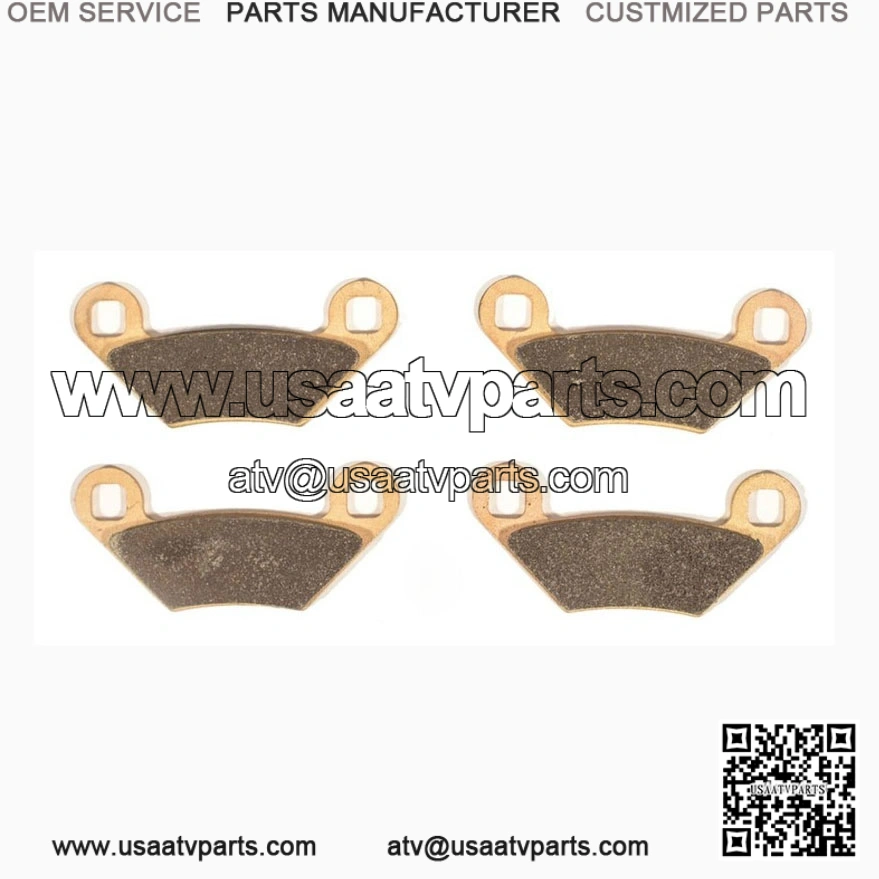 Severe Duty Rear Brake Pads for 2015-2017 Polaris Sportsman XP 1000 | Heavy-Duty Towing & Hauling