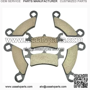 Front & Rear Brake Pads For Polaris Sportsman 600 4x4 2003-2005