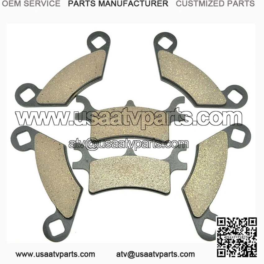 Front & Rear Brake Pads For Polaris Sportsman 600 4x4 2003-2005