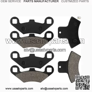 Front & Rear Brake Pads for Sportsman 335 500 400 Scrambler Magnum 500 325