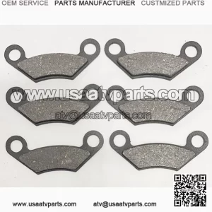 POLARIS Sportsman 570 EFI (2014-2017) BONDED FRONT & REAR BRAKE PADS