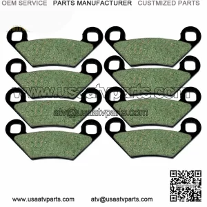 Front Rear Brake Pads For Polaris 550 Sportsman EPS X2 Forest Touring 2010-2014