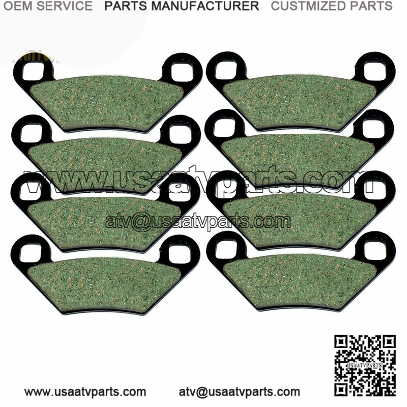 Front Rear Brake Pads For Polaris 550 Sportsman EPS X2 Forest Touring 2010-2014