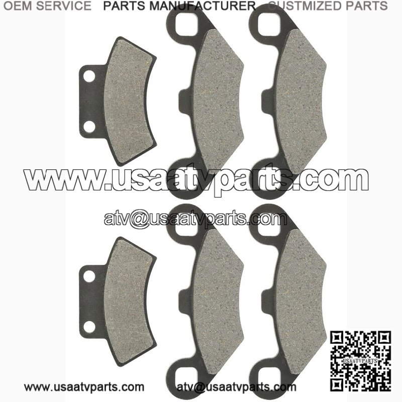 Brake Pads for Polaris Xplorer 300 4X4 1996 1997 1998 99 2000 Front Rear Brakes