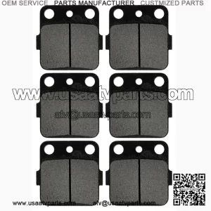 Front & Rear Brake Pads for Honda TRX300EX Fourtrax 300Ex 1993-2008
