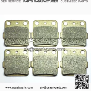 Front Rear Brake Pads For ATV YFM 660 Raptor RN/RP/RPB/RR/RS/RT 2001-2005