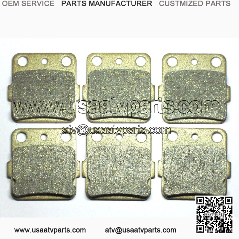 Front Rear Brake Pads For ATV YFM 660 Raptor RN/RP/RPB/RR/RS/RT 2001-2005