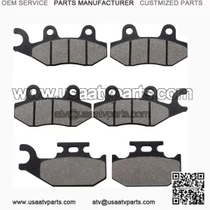 Brake Pads Front & Rear for 660 4x4 2004-2007 450 4x4 2006-2009 700 700R 20