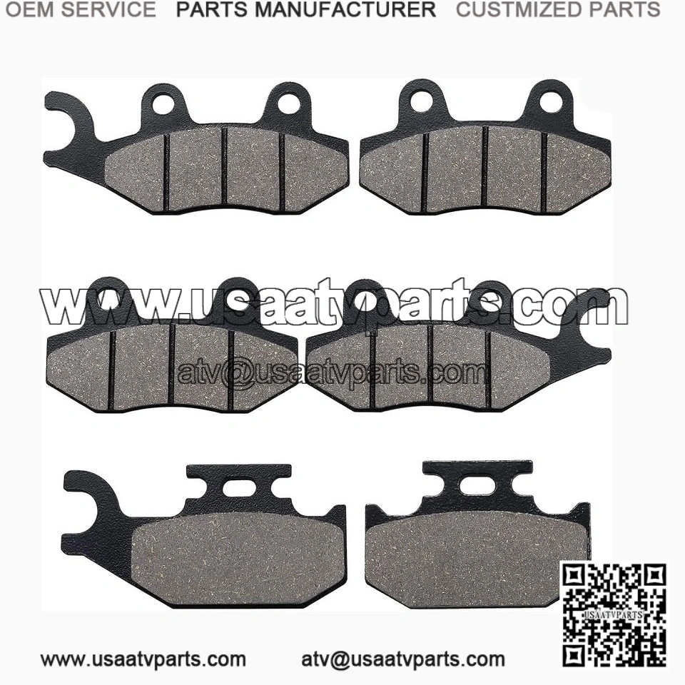 Brake Pads Front & Rear for 660 4x4 2004-2007 450 4x4 2006-2009 700 700R 20