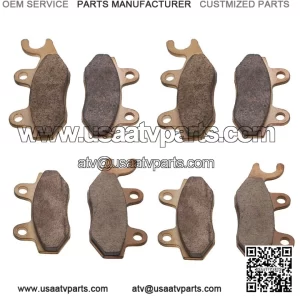 Brake Pads for Rhino YXR700 4X4 2011-2013 Front and Rear by Race-Driven