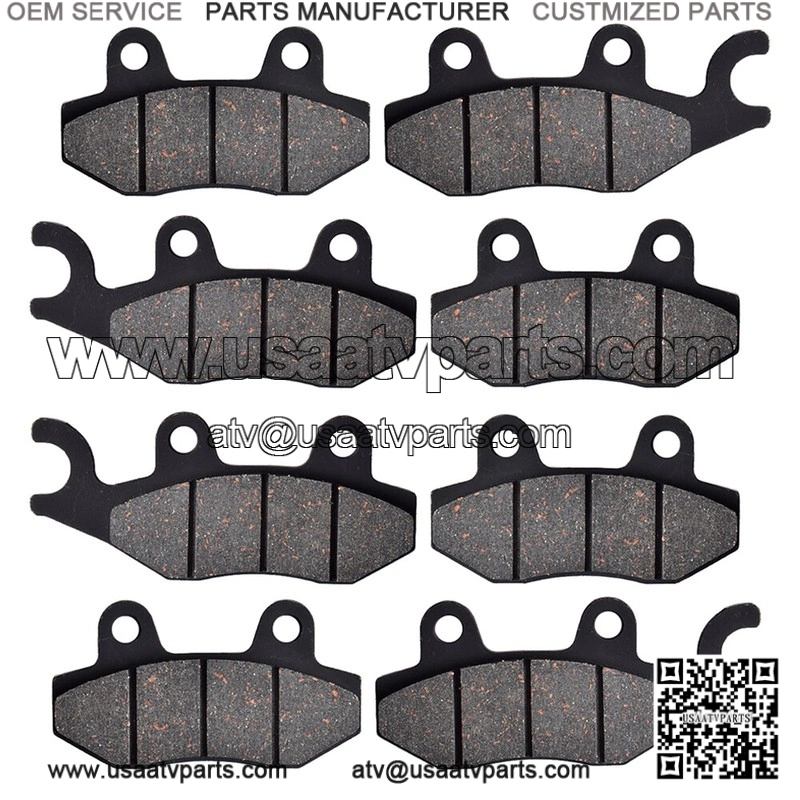 For YXR 700 Rhino FI Auto 4x4 Ducks Unlimited Version 2009 Brake Pads