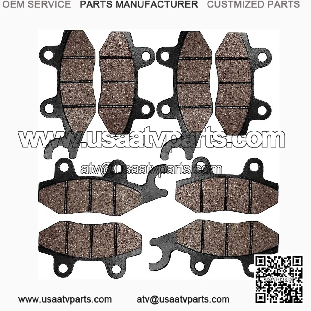 Brake Pads for YXR700 RHINO FHX/FDUX/FSEPX/FSEPX2/FSPX/FXGR/FXR 2008-2013