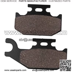 Rear Brake Pads for Rhino 660 2004-2007 Rhino 450 2004-2009 Raptor 700
