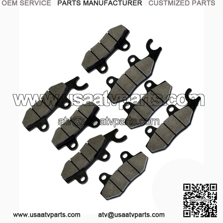 2 x Brake Pads For Rhino 700 YXR700 Fi 4X4 (2008-2013) Front Rear Brakes