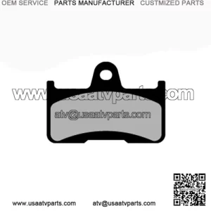 2005 YFM66FAHW Grizzly 660 Hunter Wetland Vesrah Semi-Metallic Brake Pads [Rear]