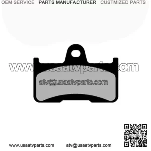 2007-2008 YFM66FG Grizzly 660 ATV Vesrah Semi-Metallic Brake Pads [Rear]