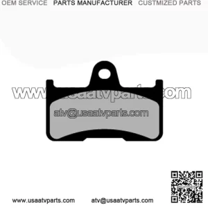 2008 YFM66FG Grizzly 660 ATV Vesrah Semi-Metallic Brake Pads [Rear]