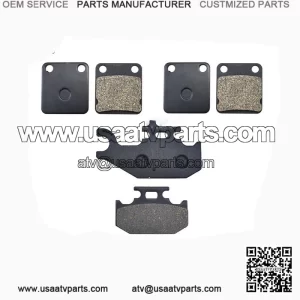 FRONT REAR Brake Pads for YFM 450 FAR FAS Kodiak 5ND3 4 2003 2004