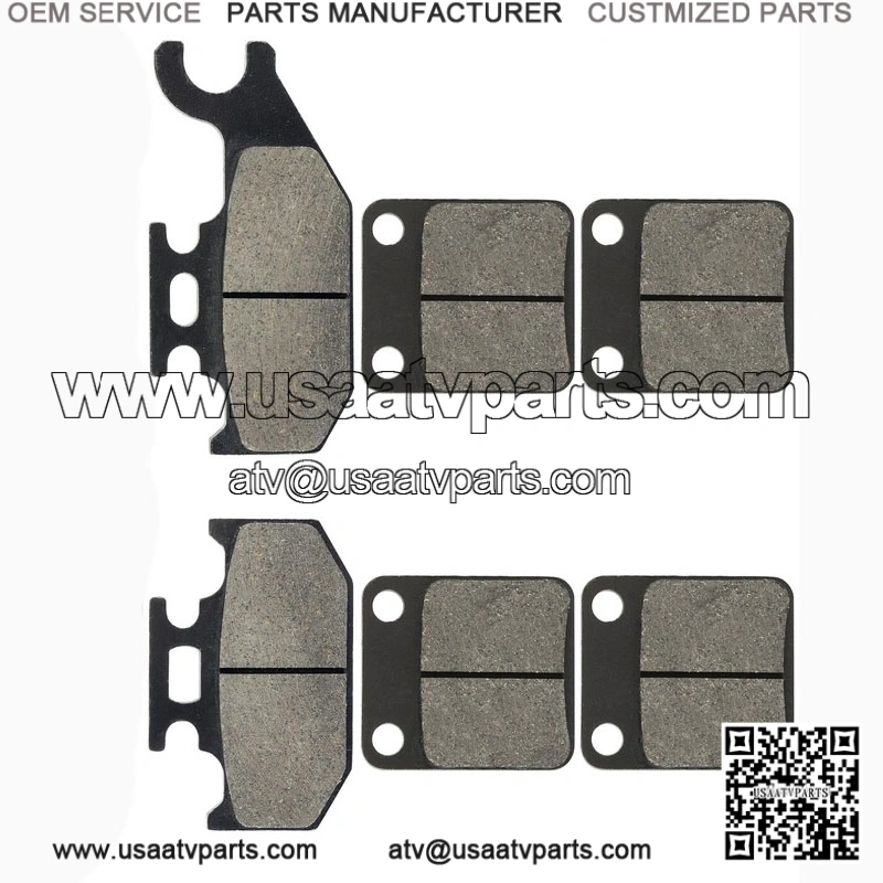 Brake Pads for Kodiak 450 YFM450 4X4 2003-2006 Front Rear Brakes