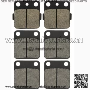 Brake Pads for Raptor 350 YFM350 2004-2013 Front Rear Brakes